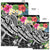Guam Polynesian Area Rug - Summer Plumeria (Black) - Polynesian Pride