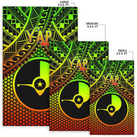 Polynesian Yap Area Rug - Reggae Vintage Polynesian Patterns - Polynesian Pride