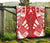 Austral Islands Premium Quilt - Austral Islands Flag Polynesian White Tattoo (Red) - Polynesian Pride