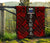 Samoa Premium Quilt - Samoa Coat Of Arms Polynesian Red Tattoo - Polynesian Pride