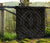 Hawaiian Kakau Honu Arc Gray Polynesian Premium Quilt - Polynesian Pride