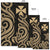 Wallis and Futuna Area Rug - Gold Tentacle Turtle - Polynesian Pride