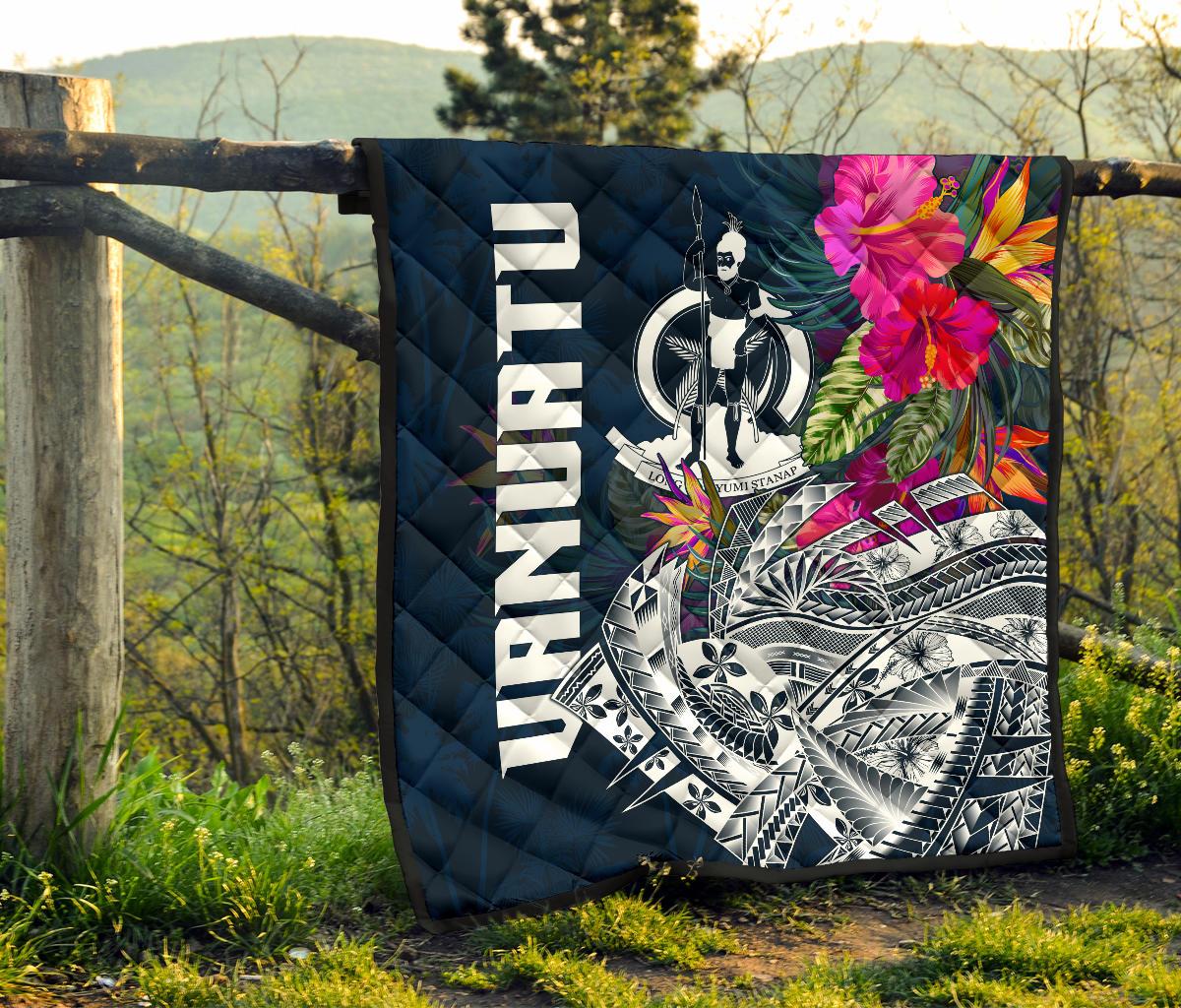 Vanuatu Polynesian Premium Quilt - Summer Vibes - Polynesian Pride