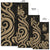 New Caledonia Area Rug - Gold Tentacle Turtle - Polynesian Pride