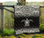 Polynesian Premium Quilt - Polynesian White Turtle Tattoo & Black Frog - Polynesian Pride