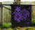 Hawaii Turtle Hibiscus Premium Quilt Purple - Polynesian Pride