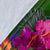 Nauru Premium Blanket - Turtle Plumeria Banana Leaf Crest - Polynesian Pride