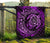 Hawaiian Turtle Polynesian Purple Premium Quilt - Polynesian Pride