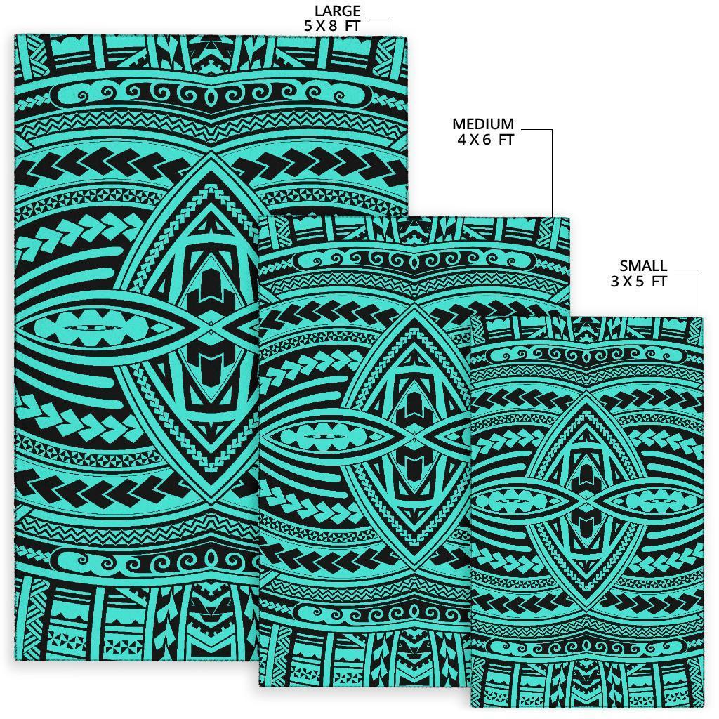 Hawaii Area Rug Polynesian Seamless AH - Polynesian Pride