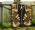 Austral Islands Premium Quilt - Austral Islands Flag Polynesian Gold Tattoo (Black) - Polynesian Pride