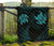 Hawaii Polynesian Turtle Premium Quilt Blue - Polynesian Pride