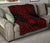 Marshall Islands Premium Quilt - Marshall Islands Flag Polynesian Chief Red Version - Polynesian Pride
