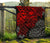 Samoa Polynesian Premium Quilt - Red Turtle Flowing - Polynesian Pride