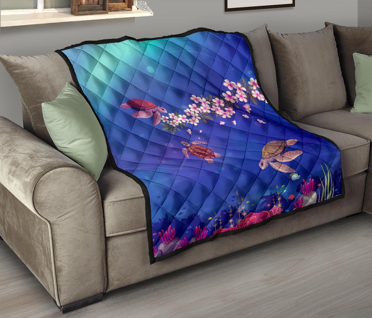 Galaxy Ocean Premium Quilt - Polynesian Pride
