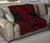 Austral Islands Premium Quilt - Austral Islands Flag Polynesian Chief Dark Red Version - Polynesian Pride
