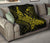 Polynesian Quilt - Polynesian Yellow Shark Warrior Tattoo - Polynesian Pride