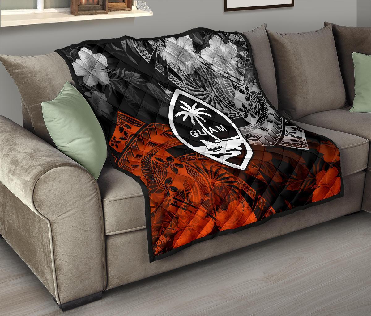 Guam Polynesian Premium Quilt - Vintage Polynesian - Polynesian Pride