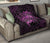 Hawaii Premium Quilt - Turtle Strong Pattern Hibiscus Plumeria Pink AH - Polynesian Pride