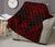 New Caledonia Premium Quilt - New Caledonia Coat Of Arms Polynesian Chief Dark Red Version - Polynesian Pride