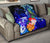 Custom Personalised Yap Premium Quilt - Humpback Whale with Tropical Flowers (Blue) - Polynesian Pride