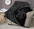 Hawaii Turtle Polynesian Grey Premium Quilt - Circle Style - Polynesian Pride