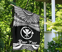 Hawaii Polynesian Custom Personalised Flag - Hawaii Pride White Version - Polynesian Pride