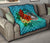 American Samoa Premium Quilt - Tropical Flowers Style - Polynesian Pride