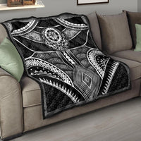 Polynesian Premium Quilt - Patterns Poly Unique Black - Polynesian Pride
