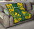 Society Islands Premium Quilt - Society Islands Flag Polynesian Yellow Tattoo - Polynesian Pride