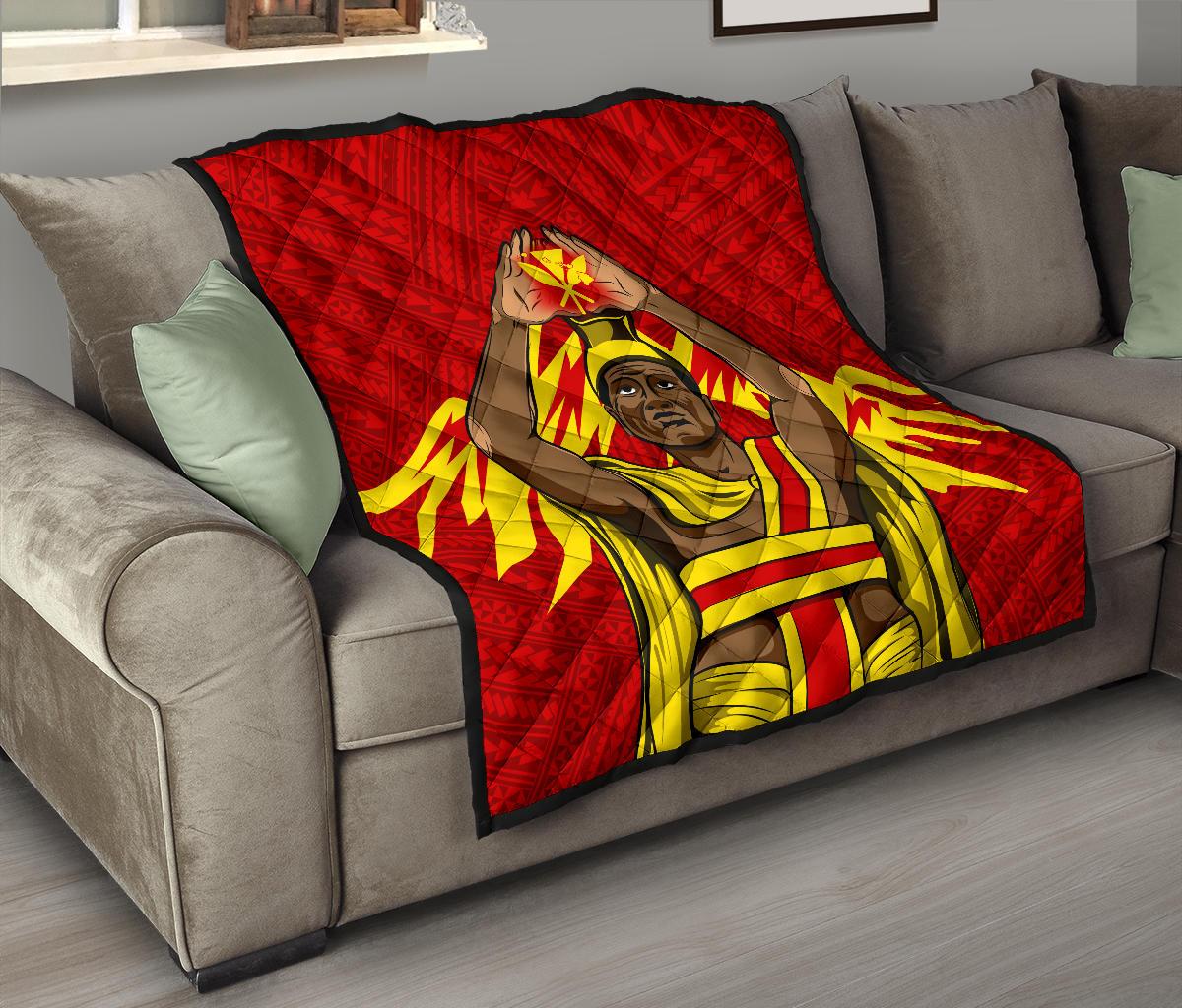 Hawaii Premium Quilt - King Mauna Kea - Polynesian Pride