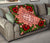 Hawaii Turtle Hibiscus Pink Premium Quilt - Fide Style - Polynesian Pride