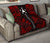 Austral Islands Premium Quilt - Austral Islands Flag Polynesian Red Tattoo (Dark Red) - Polynesian Pride