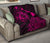 Hawaii Sea Turtle Is Swimming Toward Premium Quilt Pink - Polynesian Pride