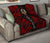 Vanuatu Premium Quilt - Vanuatu Coat Of Arms Polynesian Red Tattoo (Dark Red) - Polynesian Pride