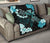 Hawaii Dream Catcher Hibiscus Plumeria Polynesian Turquoise - Premium Quilt AH - Polynesian Pride