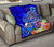 Polynesian Premium Quilt - Turtle Plumeria Blue Color - Polynesian Pride