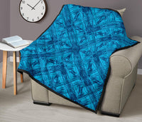 Polynesian Premium Quilt Blue - Polynesian Pride
