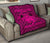 Hawaii Polynesian Pele Kanaka Premium Quilt Pink - Polynesian Pride