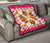 Hawaiian Turtle Pattern Premium Quilt - Pink - Argu Style - AH - Polynesian Pride