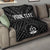 Vanuatu Personalised Premium Quilt - Vanuatu Seal With Polynesian Tattoo Style Black - Polynesian Pride