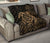 Hawaii Turtle Kanaka Map Hibiscus Poly Premium Quilt - Gold - Polynesian Pride