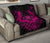 Hawaii Owl Hibiscus Plumeria Premium Quilt - Pink - Polynesian Pride