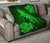 Hawaii Whale Swim Poly Green Premium Quilt - Polynesian Pride