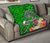 Polynesian Premium Quilt - Turtle Plumeria Green Color - Polynesian Pride