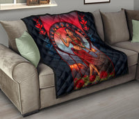 Hawaii Polynesian Quilt - Hawaiian Madame Pele - Polynesian Pride