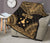 Austral Islands Premium Quilt - Austral Islands Flag Polynesian Chief Gold Version - Polynesian Pride