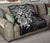 Vanuatu Polynesian Premium Quilt - Vanuatu Coat Of Arms & White Turtle Hibiscus - Polynesian Pride