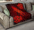Hawaii Whale Swim Poly Red Premium Quilt - Polynesian Pride