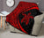 Hawaii Turtle Polynesian Red Premium Quilt - Circle Style - Polynesian Pride