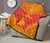 New Caledonia Premium Quilt - New Caledonia Coat Of Arms Polynesian Chief Red Version - Polynesian Pride